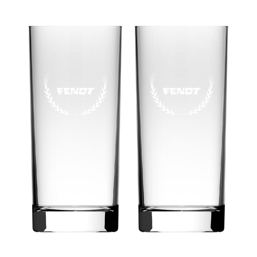 Fendt Drinking Glasses Set of 2 0.3L Tractor Design Giftware | X991025222000