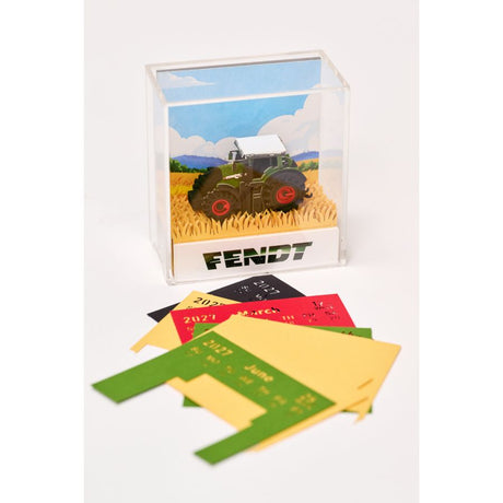 Fendt 3D Tractor Weekly Desk Calendar 2027 Limited Edition | X991026082000