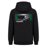 Fendt Men's IDEAL Combine Hooded Jacket – Black & Green – X991026114C