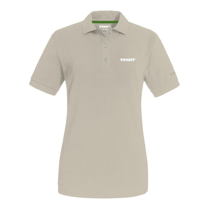 Fendt Women's Elegance Beige Polo Shirt - X99102622