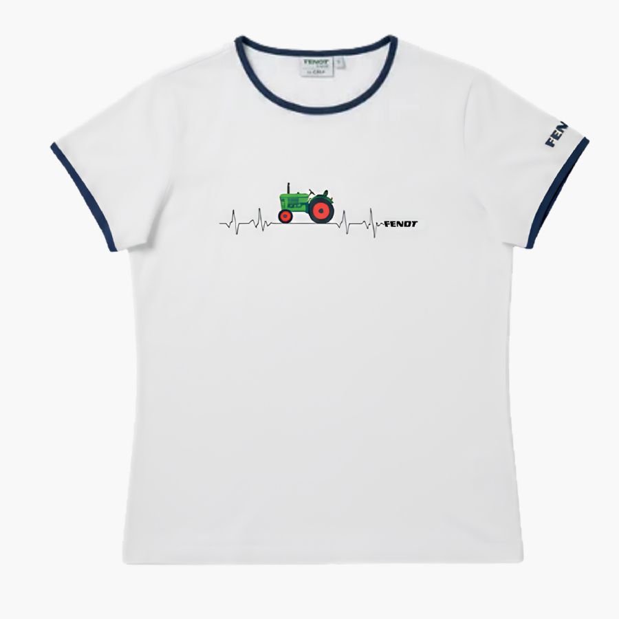 Fendt Women's Pulse Tractor Heartbeat T-Shirt - X99102623C