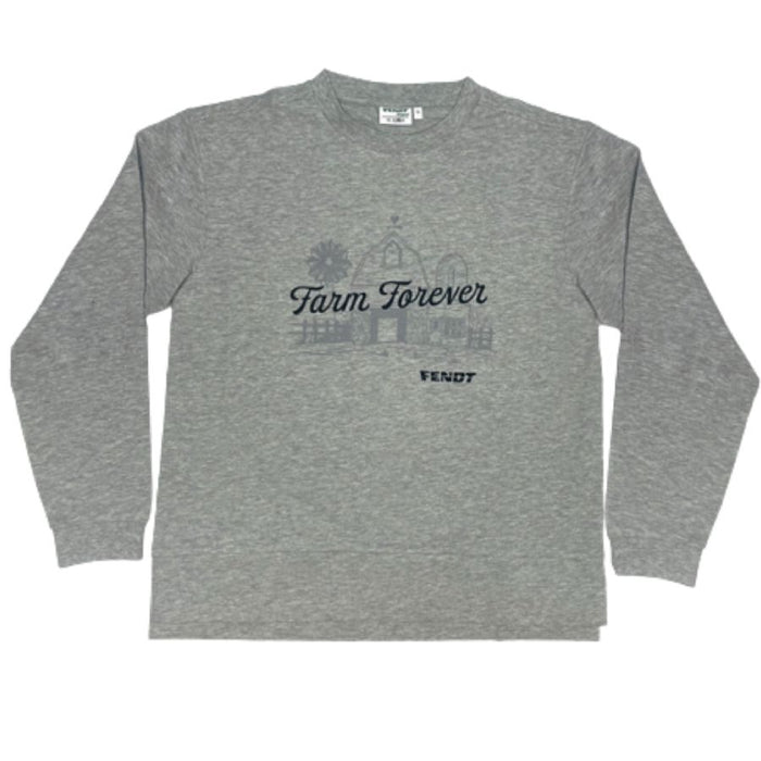 Fendt Women's Team Farmer Sweatshirt – Grey Marl – X99102624C