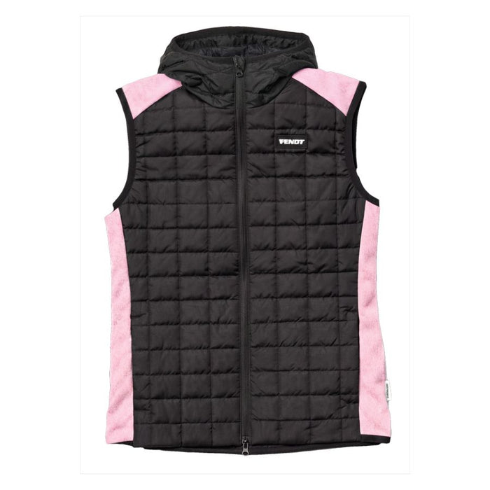 Fendt Women's Pink Melange Gilet Vest - X99102624