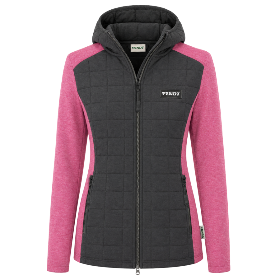 Fendt Women's Pink Melange Hybrid Jacket - X99102625