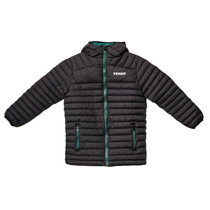 Fendt Kids Black Quilted Jacket - X991026302