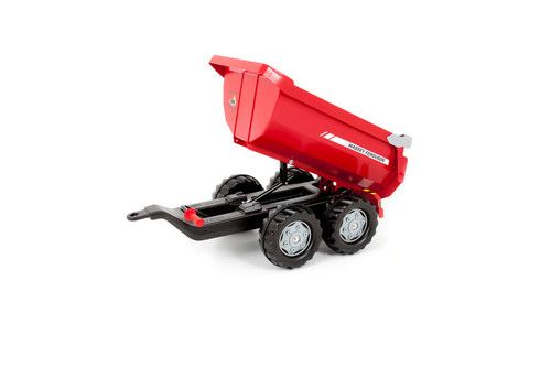 MF Halfpipe Trailer Pedal Tractor Accessory with Tipping | X993070125142