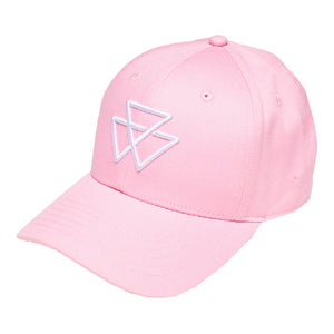 MF Girls Pink Cotton Cap with 3D Logo X993232601000