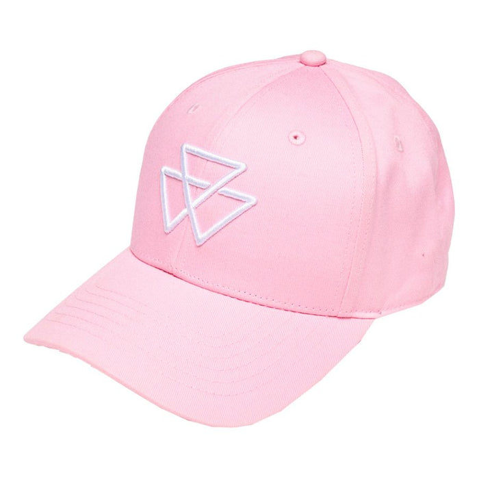 MF Girls Pink Cotton Cap with 3D Logo X993232601000