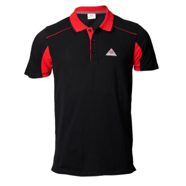 AGCO | Ladies Black Polo | New Logo- X993322201 - Farming Parts