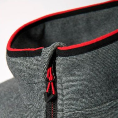 Massey Ferguson Men’s Grey Fleece Jacket – Born to Farm Logo | X993322213