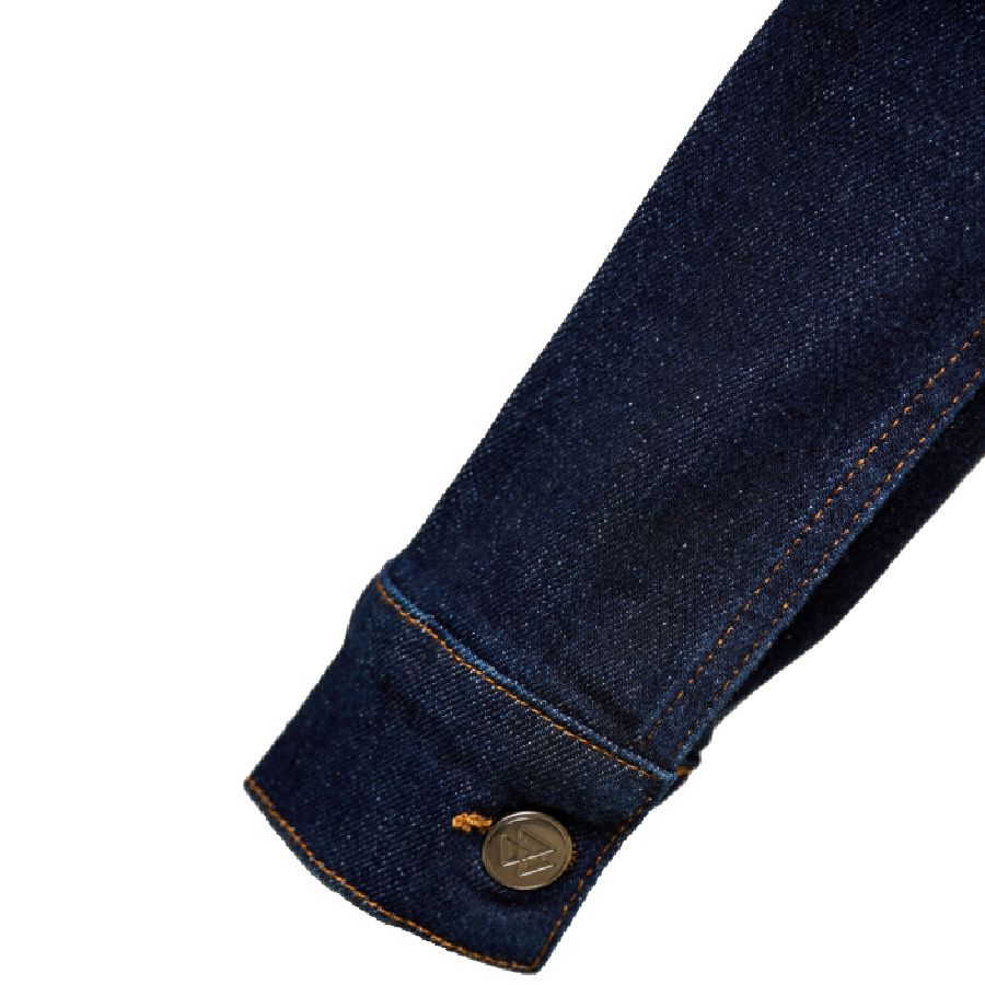 Massey Ferguson Denim Jacket Unisex Classic Fit Logo Detail | X993322501