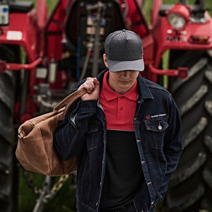 Massey Ferguson Denim Jacket Unisex Classic Fit Logo Detail | X993322501