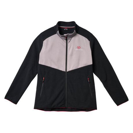Massey Ferguson Men's Black & Grey Fleece Jacket | X993322603 - Product Image 2
