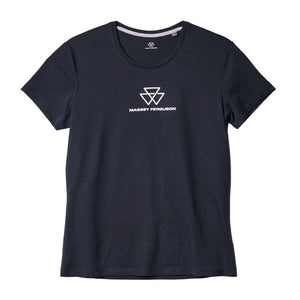 MF Women's Navy Blue Cotton T-Shirt X993422606