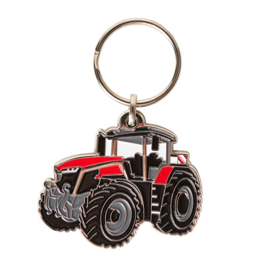 Massey Ferguson 8S Metal Tractor Keyring – X993442501000