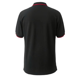 Massey Ferguson Men's Black Polo Shirt Cotton Logo | X993442503100