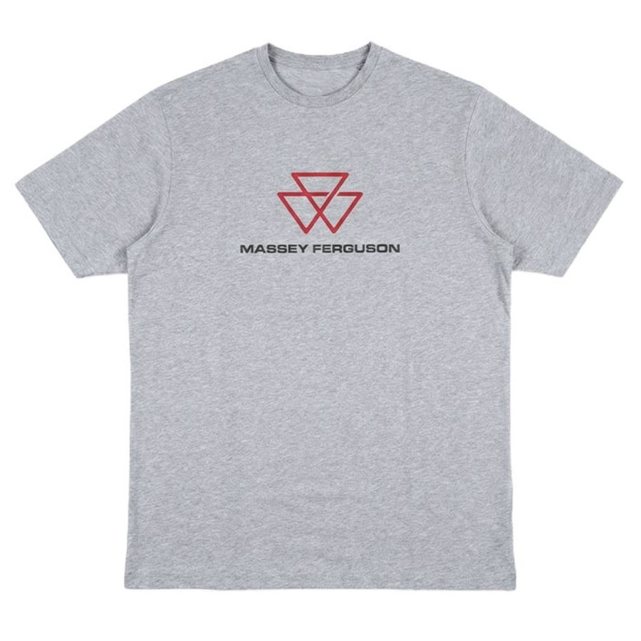 MF Greyline T-Shirt with Massey Ferguson Logo, Comfortable Fit - Model X993442505
