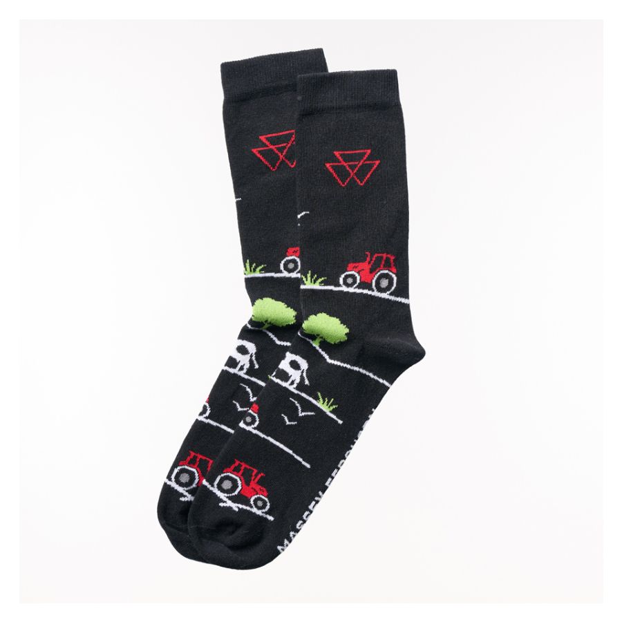 MF Funny Socks Unisex Breathable Cotton Blend Logo Socks - X993442601