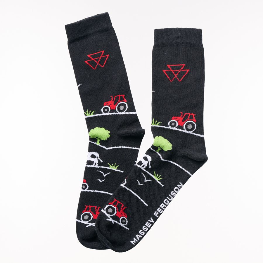 MF Funny Socks Unisex Breathable Cotton Blend Logo Socks - X993442601