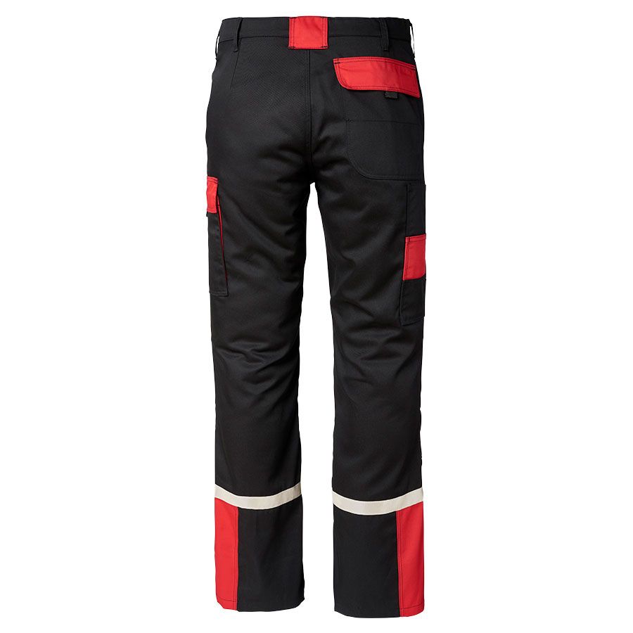 Massey Ferguson Black & Red Work Trousers – Durable & Functional | X9934522030