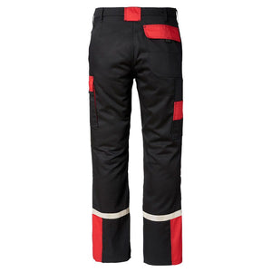 Massey Ferguson Black & Red Work Trousers – Durable & Functional | X9934522030