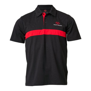 Red Line Polo-Shirt with Embroidered MF Logo | X993482502