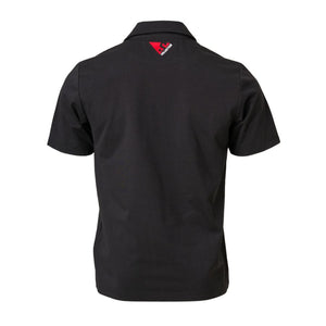 Red Line Polo-Shirt with Embroidered MF Logo | X993482502