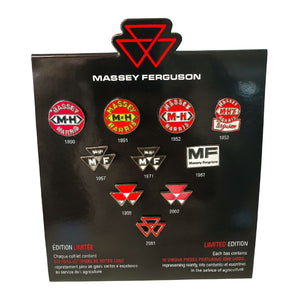 Set of Metal Pins Featuring History of Massey Ferguson Logos - Model X993552501000