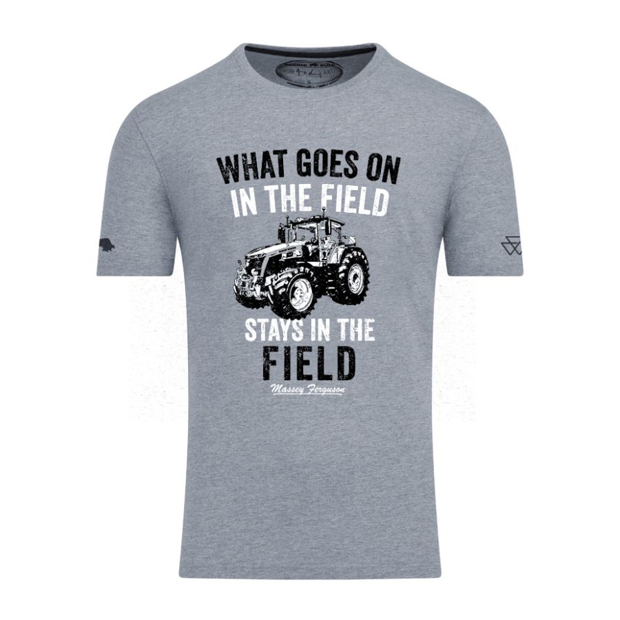 Massey Ferguson "In The Field" T-Shirt – Grey | Limited Edition | X993622405