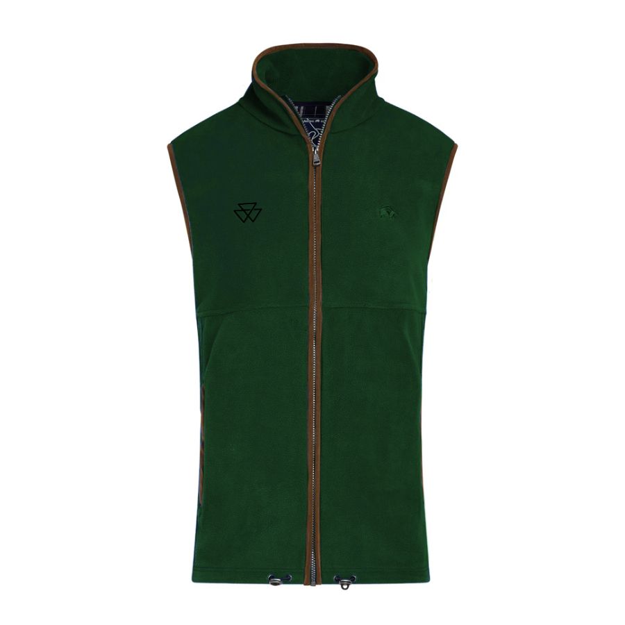 MF Fleece Gilet - Forest - X993622408