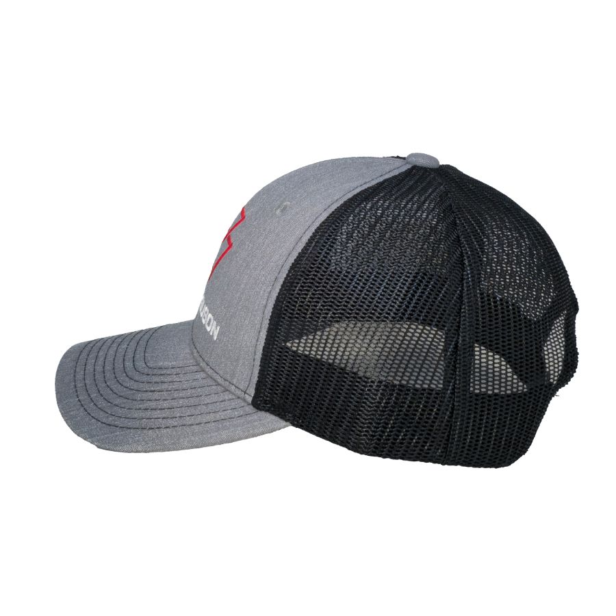 Richardson Trucker Cap with Red MF Logo, Adjustable Fit - Model X993642510000