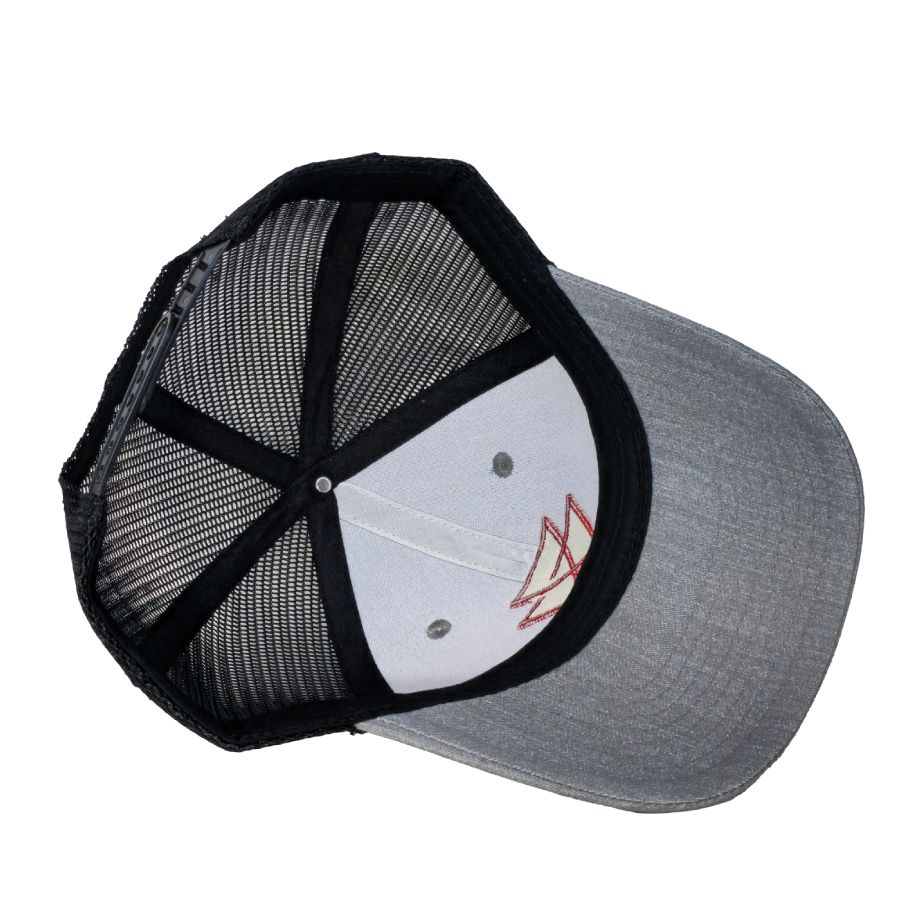 Richardson Trucker Cap with Red MF Logo, Adjustable Fit - Model X993642510000