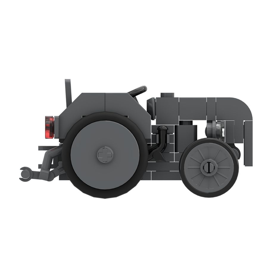 MF TEA 20 Mini Tractor 1:65 Scale Plastic Brick Model | X993662502000