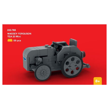 MF TEA 20 Mini Tractor 1:65 Scale Plastic Brick Model | X993662502000