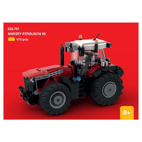 MF 9S Tractor 1:32 Scale Plastic Brick Model for Kids | X993662504000