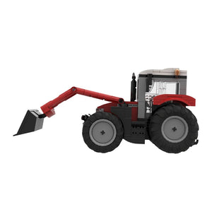 MF 5S Tractor 1:32 Scale Brick Model with Front Loader | X993662507000