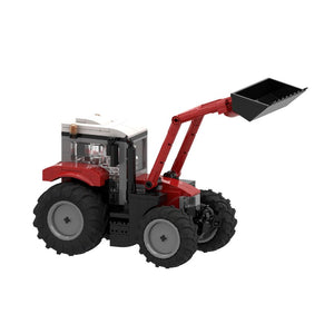 MF 5S Tractor 1:32 Scale Brick Model with Front Loader | X993662507000