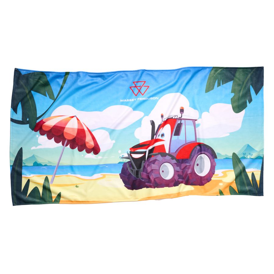 Massey Ferguson MF Beach Towel – 100% Cotton, 140 x 70 cm | X993692601000