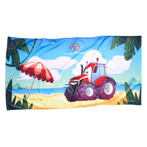 Massey Ferguson MF Beach Towel – 100% Cotton, 140 x 70 cm | X993692601000