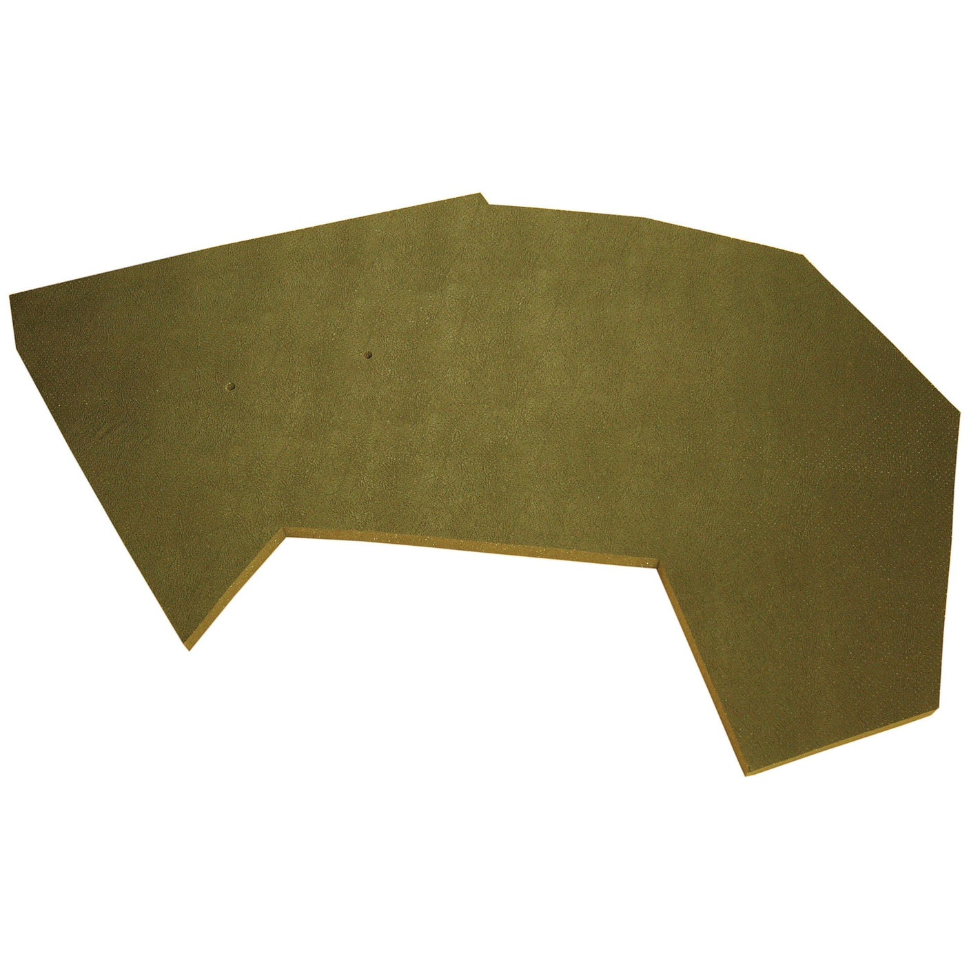 A green, irregularly shaped piece of material, likely foam or padding from a Sparex Side Trim Panel LH (Sparex Part No.S.101469), photographed on a white background.