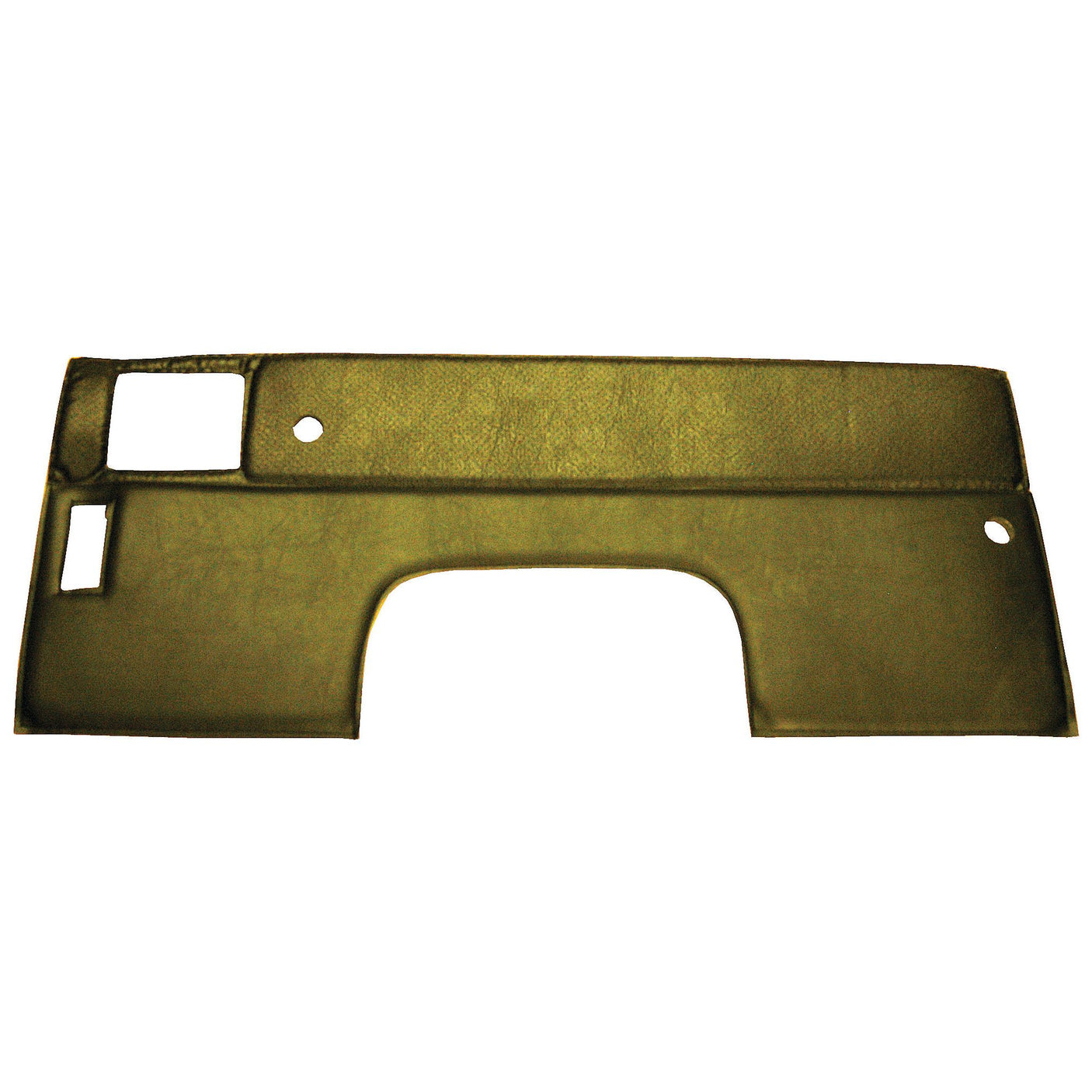 A rectangular piece of material with cutouts, possibly designed to fit on a vehicle dashboard, such as the Sparex Lower Base Trim Panel (Part No. S.101535).