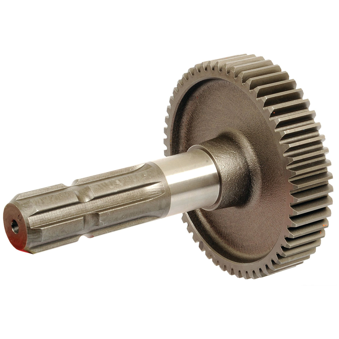 A Sparex gear with shaft, model number 4020507003 (Sparex Part No. S.101849), featuring a cylindrical shaft and multiple teeth on the circular end, specifically designed for use in Battioni vacuum pumps to transmit torque in mechanical systems.