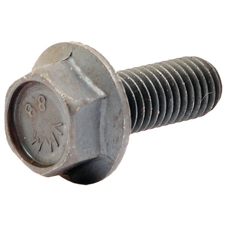 A close-up image of a Screw - M10 x 25mm (Bag of 5) with embossed markings on the head, often used in Battioni vacuum pumps. This product fits as 5050107109 and is known as Sparex Part No.S.101891, from the brand Sparex.