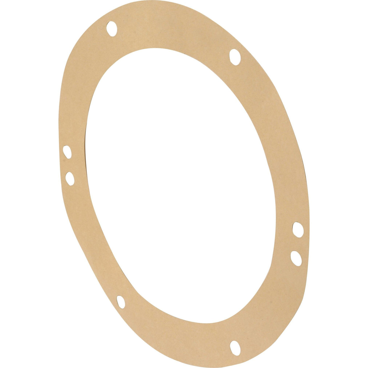 A flat, circular, beige flange gasket with several evenly spaced holes around its perimeter, ideal for Mec vacuum pumps or as a primary OE reference for Battioni Pagani components. This versatile gasket is known as the Flange Gasket To fit as: 4030108048 | Sparex Part No.S.101901 from the trusted brand Sparex.