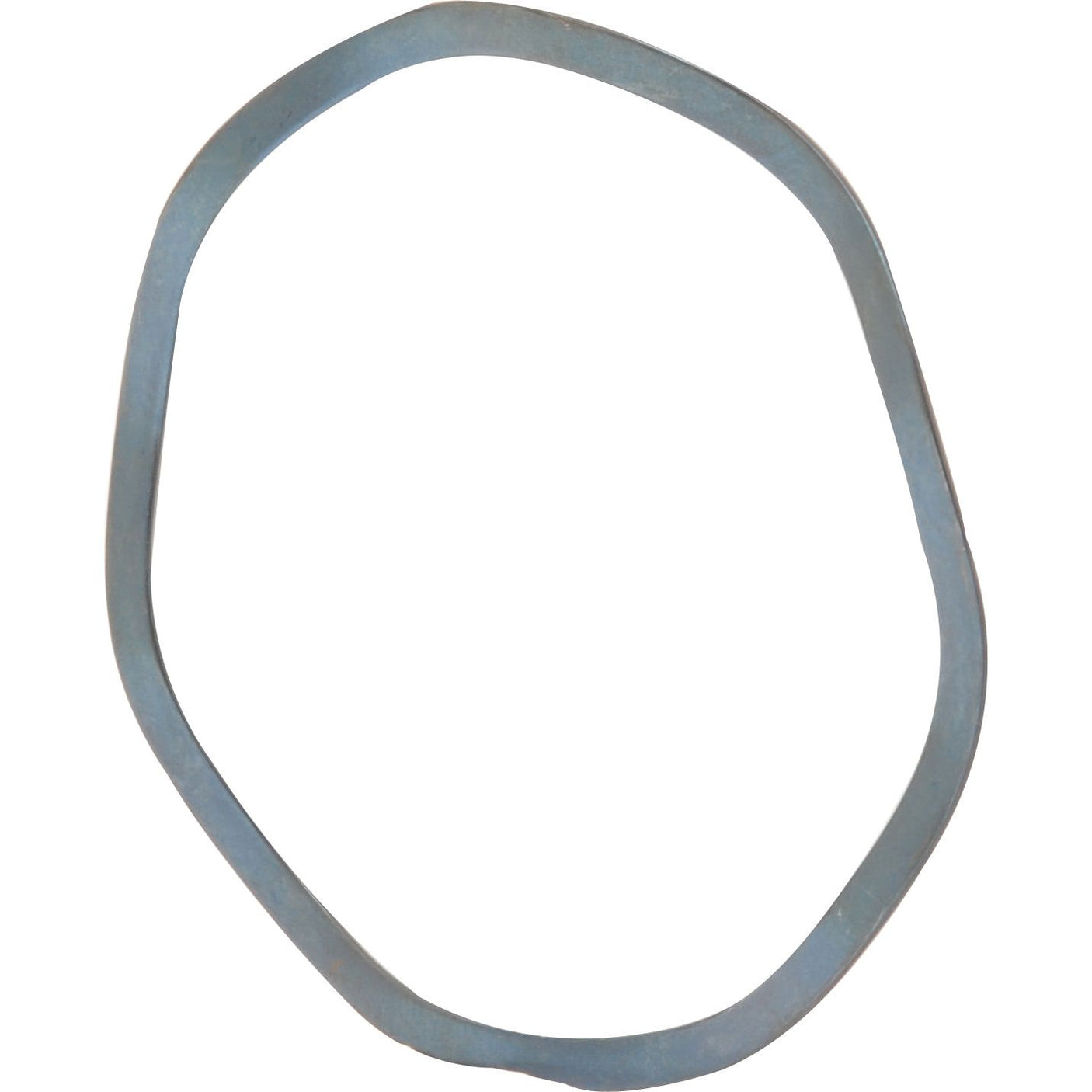 A thin, irregularly shaped metal ring with a matte finish, designed to fit Ø80mm components in Battioni vacuum pumps, by Sparex. Product Name: Ring - 80F - Ø80mm. Part No.: S.101911 | To fit as: 5012207001.
