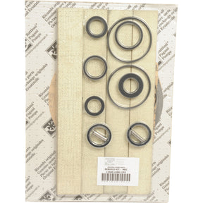 Packaged set of circular metal components labeled as the Long Life Rebuild Kit for the Battioni MEC13500 model, Sparex Part No. S.101970. Background features text and logos showcasing rotary vanes.