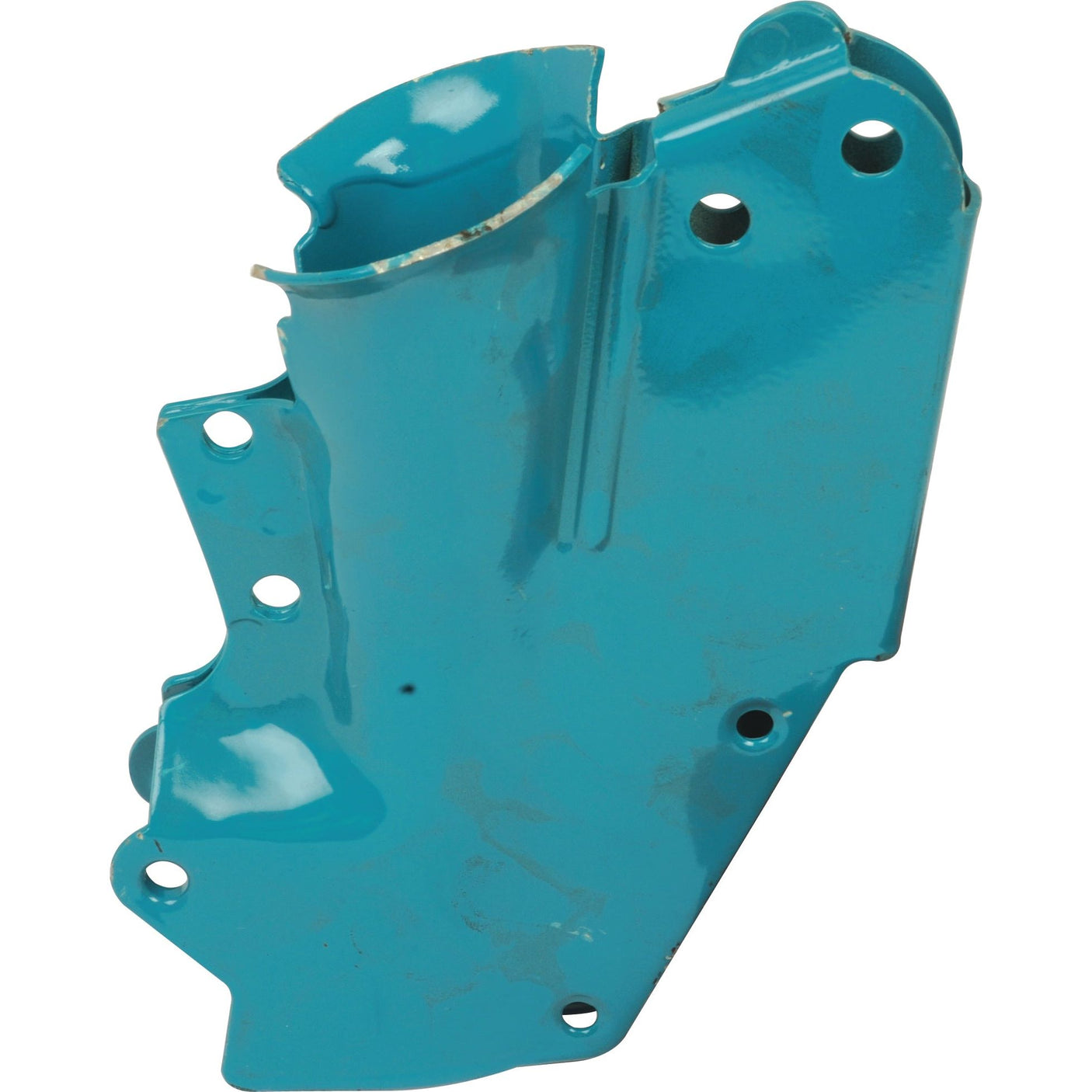 A Coulter Boot in a blue metallic finish features several screw holes and a cylindrical support structure, designed to seamlessly integrate with KRM systems. This component, Sparex Part No. S.102535, is specifically made as a replacement for KRM/Sulky models (To fit as: 908430).