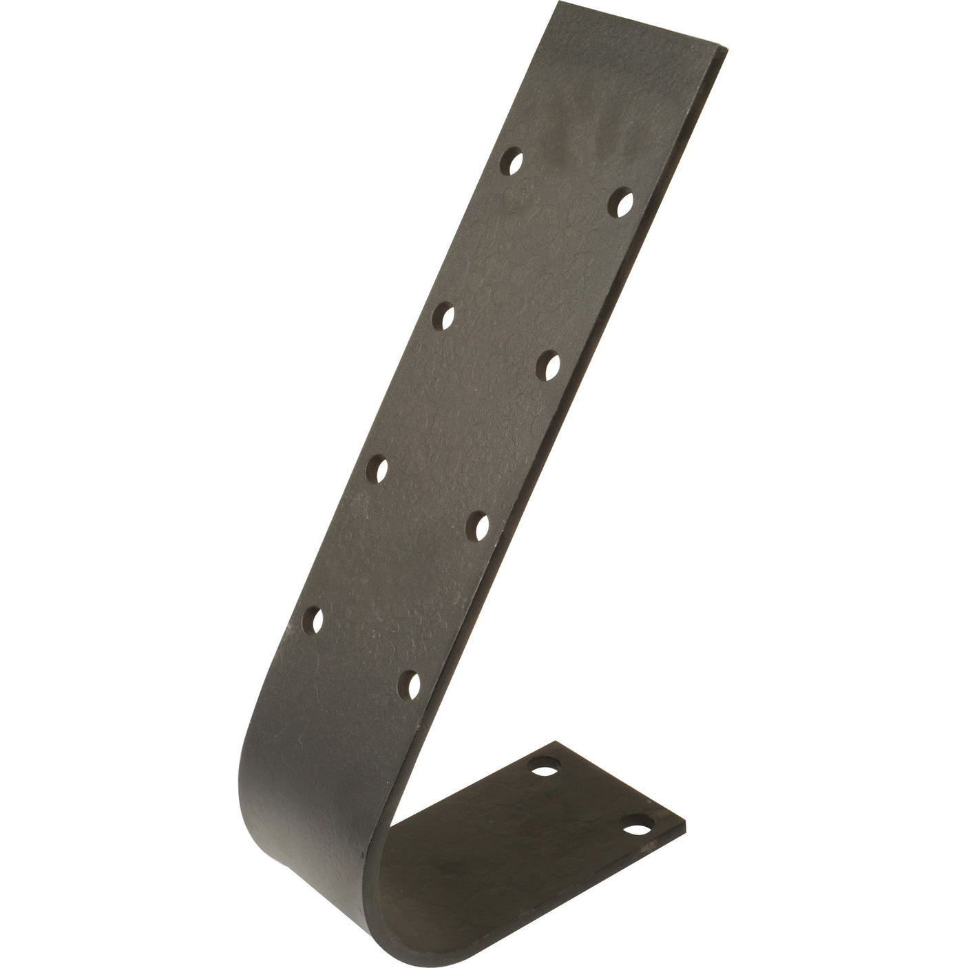 The Sparex Levelling Board, a replacement part for the Simba CULTIPRESS (part number S.102539), features a curved base with multiple pre-drilled holes for easy mounting, making it ideal for use with your equipment.