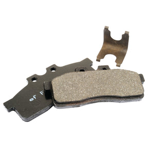 A set of Sparex Brake Pads (Part No. S.102724) and a metal component are shown on a white background.
