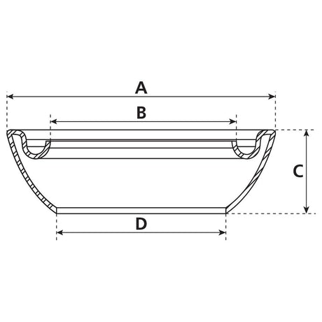 Weld on Clamp Ring - 6'' (159mm) (Non Galvanised)
 - S.103112 - Farming Parts